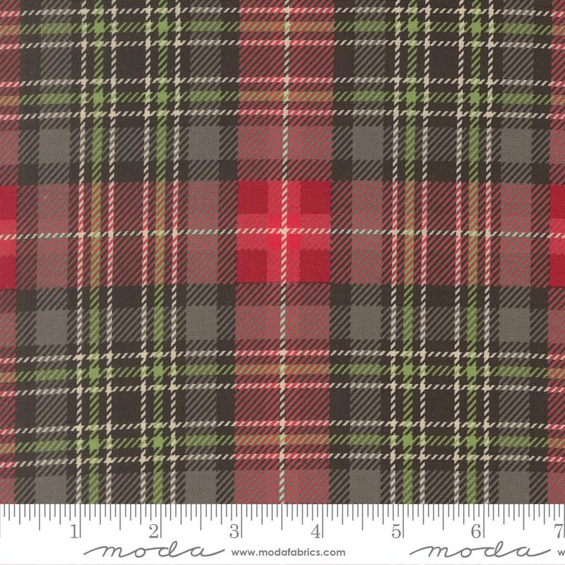 *Preorder* COAL Christmas Plaid, Holiday Cheer by Stacy Iest Hsu for Moda Fabrics