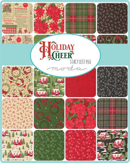 5" Charm Pack of Holiday Cheer by Stacy Iest Hsu for Moda Fabrics
