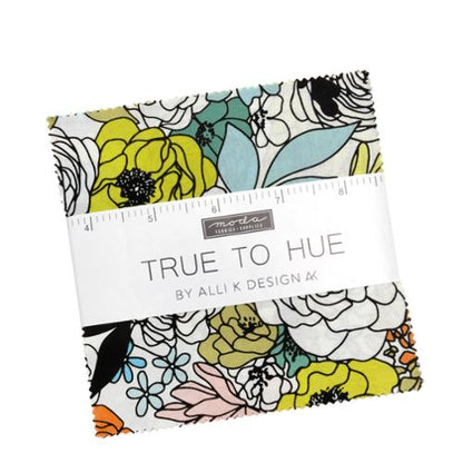 5" Charm Pack of True to Hue by Alli K Designs for Moda Fabrics