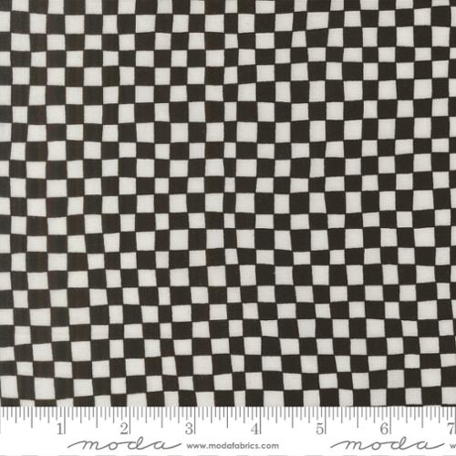 *Preorder* BLACK AS NIGHT Monochrome Checks and Plaids, True to Hue by Alli K for Moda Fabrics