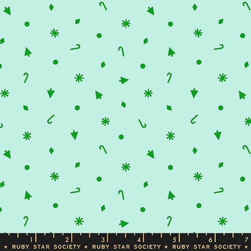 *Preorder* MINT Christmas Confetti, Merry Happy by Kimberly Kight for Ruby Star Society