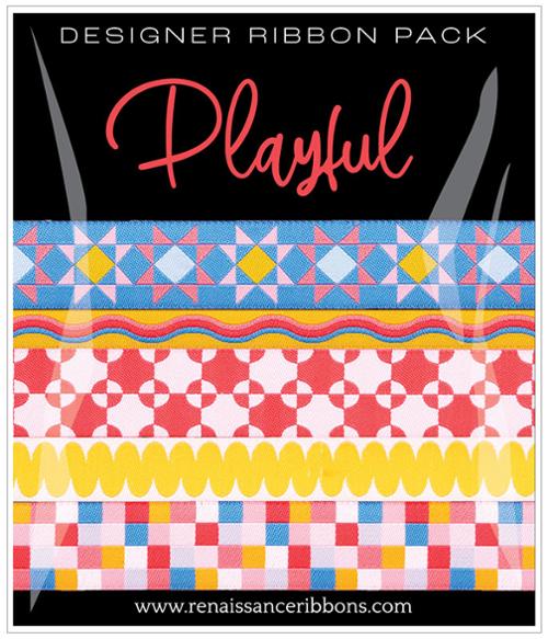 Designer Ribbon Pack of Playful from Renaissance Ribbons – Beehive ...