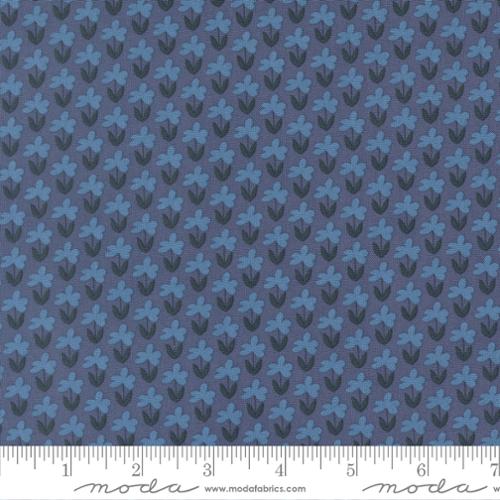 DENIM Meadow, Scenery by Elizabeth Hartman for Moda Fabrics
