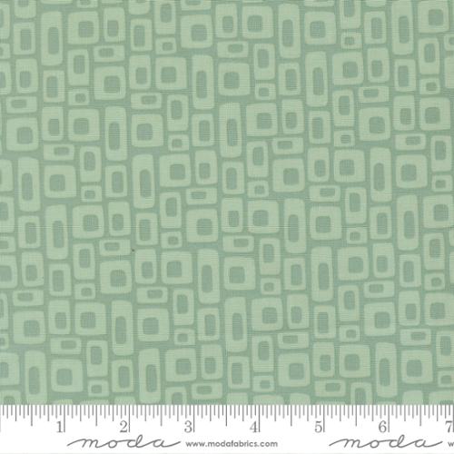 DUSTY JADE Marshmallow, Scenery by Elizabeth Hartman for Moda Fabrics