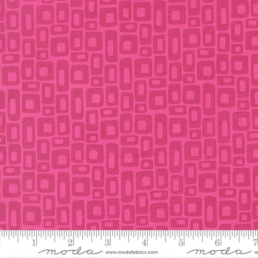 FUSCHIA Marshmallow, Scenery by Elizabeth Hartman for Moda Fabrics