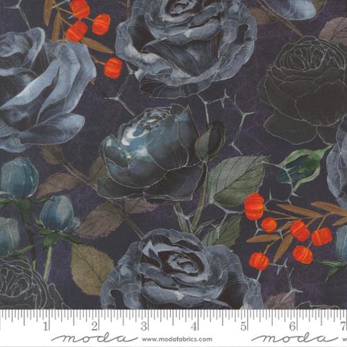 MIDNIGHT Coven Rose, Coven by Robin Pickens for Moda Fabrics