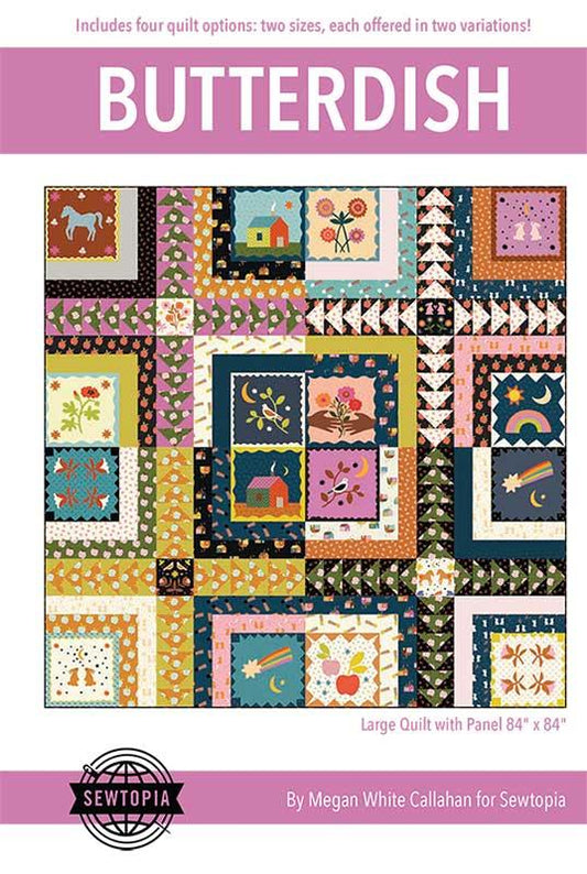 Butterdish by Megan White Callahan for Sewtopia