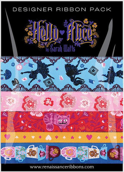 Designer Ribbon Pack of Hello Alice by Ruby Star Society from Renaissance Ribbons