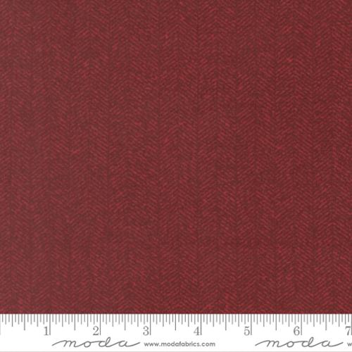 BRICK Herringbone, Flannel Gatherings Basics by Primitive Gatherings, Moda Fabrics