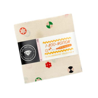 5" Charm Pack of 1 800 Notion a Collaboration for Ruby Star Society