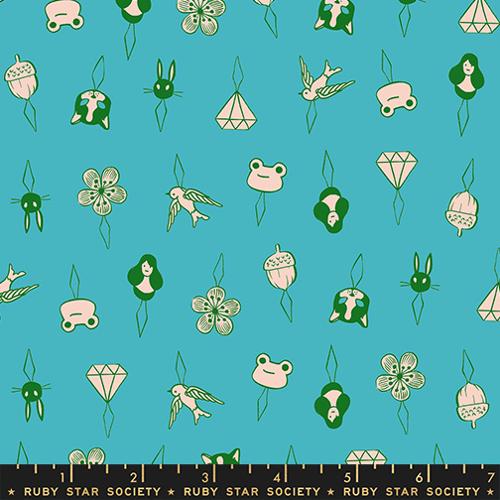*Preorder* TURQUOISE Thread Charms, 1 800 Notion, a Ruby Star Society Collaborative Collection