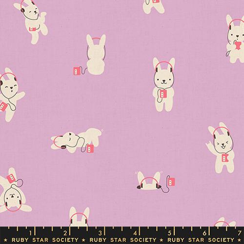 *Preorder* WISTERIA Rabbeats, Linen/Cotton, Lofi Linens by Rashida Coleman Hale for Ruby Star