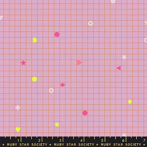 *Preorder* WISTERIA Power Grid, Linen/Cotton, Lofi Linens by Rashida Coleman Hale for Ruby Star