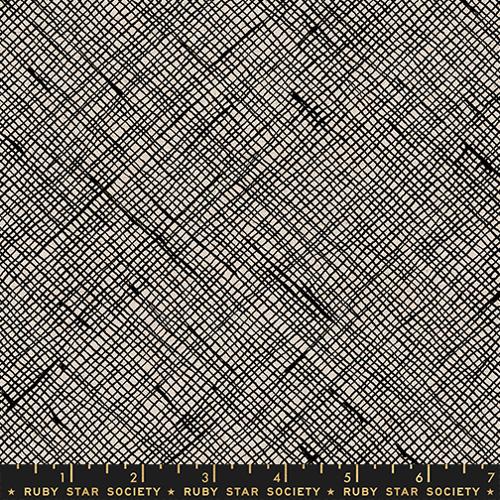 *Preorder* BLACK Crosshatch, CANVAS, Memento by Carolyn Friedlander for Ruby Star Society