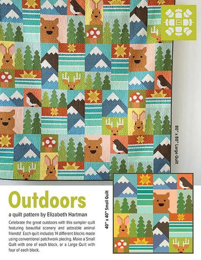 Outdoors by Elizabeth Hartman Quilt Pattern