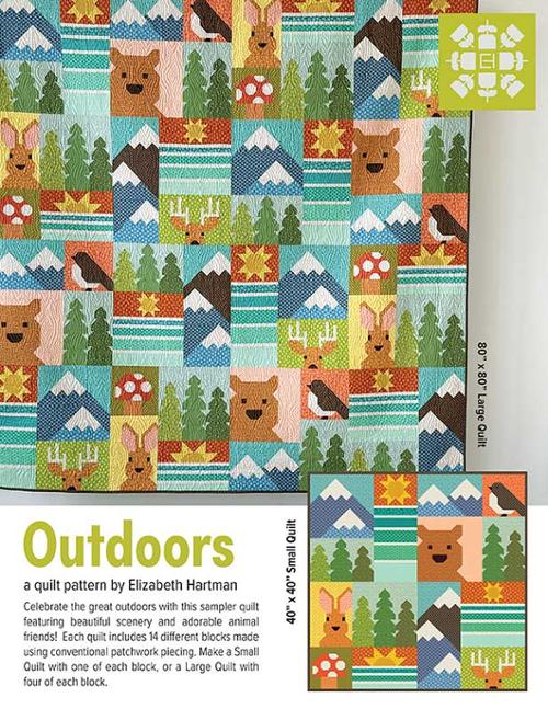 Outdoors by Elizabeth Hartman Quilt Pattern