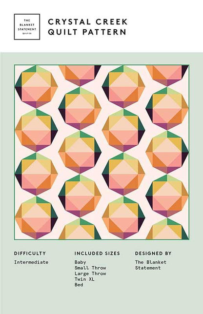 Crystal Creek Quilt Pattern by The Blanket Statement Quilt Company