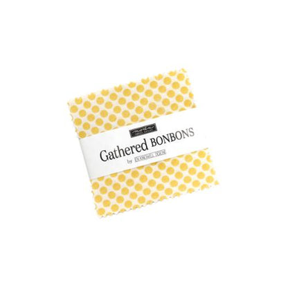 2.5" Mini Charm Pack of Gathered Bonbons by Jen Kingwell for Ruby Star Society