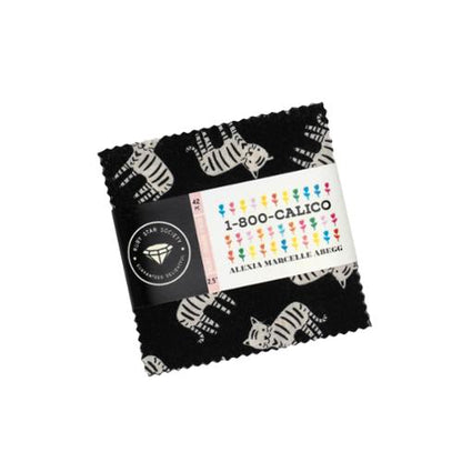 2.5" Mini Charm Pack of 1 800 Calico by Alexia Abegg for Ruby Star Society