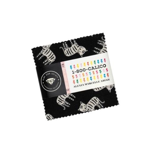 2.5" Mini Charm Pack of 1 800 Calico by Alexia Abegg for Ruby Star Society