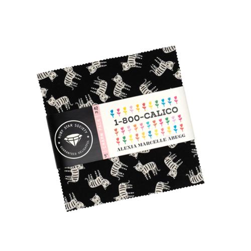 5" Charm Pack of 1 800 Calico by Alexia Abegg for Ruby Star Society