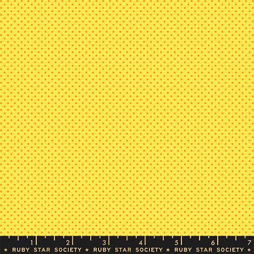 *Preorder* CHROME YELLOW Mini Dot, 1 800 Calico by Alexia Abegg for Ruby Star Society