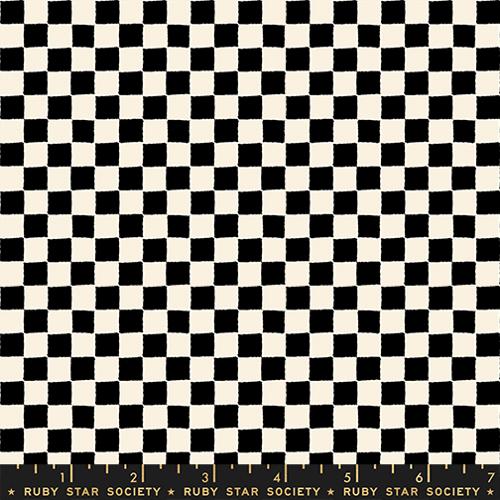 *Preorder* BLACK Block Print, 1 800 Calico by Alexia Abegg for Ruby Star Society