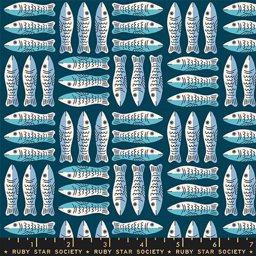 *Preorder* GALAXY Little Sardines, 1 800 Calico by Alexia Abegg for Ruby Star Society