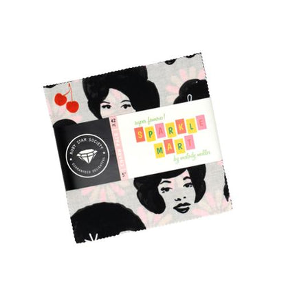 5" Charm Pack of Sparkle Mart by Melody Miller for Ruby Star Society