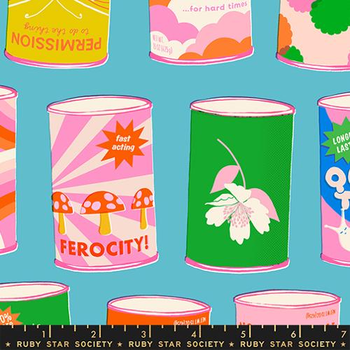 *Preorder* DARK TURQUOISE Can Can, Sparkle Mart by Melody Miller for Ruby Star Society