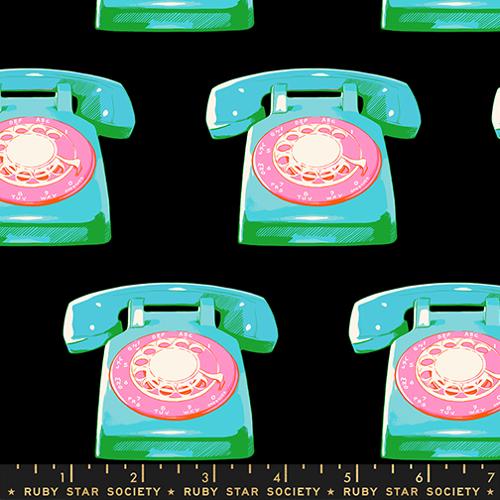 *Preorder* BLACK Telephones, Sparkle Mart by Melody Miller for Ruby Star Society