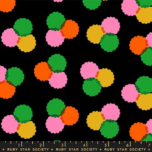 *Preorder* BLACK Puffs, Sparkle Mart by Melody Miller for Ruby Star Society