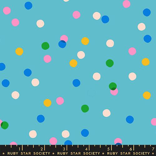 *Preorder* DARK TURQUOISE Spritz, Sparkle Mart by Melody Miller for Ruby Star Society