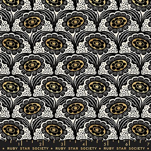 *Preorder* METALLIC GOLD Scallop Flower, Ink Shop by Sarah Watts for Ruby Star Society