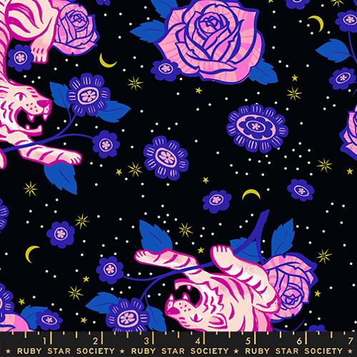 *Preorder* BLACK Tiger Rose, Ink Shop by Sarah Watts for Ruby Star Society