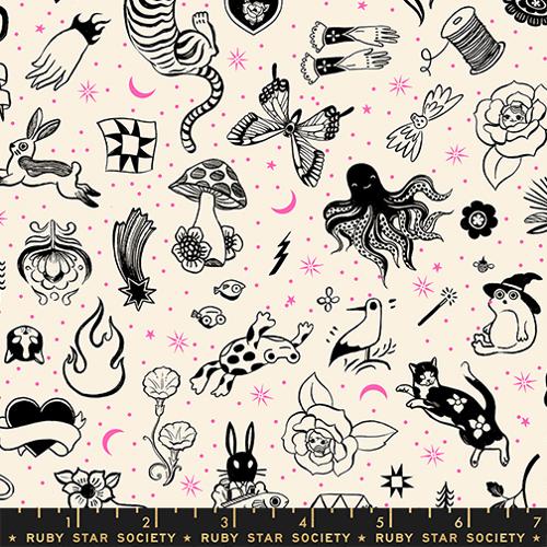 *Preorder* NATURAL Tattoo Flash, Ink Shop by Sarah Watts for Ruby Star Society