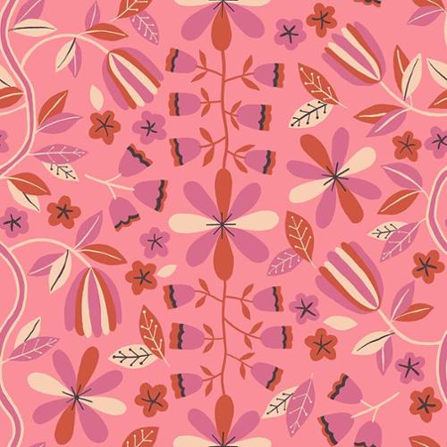 *Preorder* SORBET Front Parlor, 108" Wideback, Corsage by Jen Hewett for Ruby Star Society