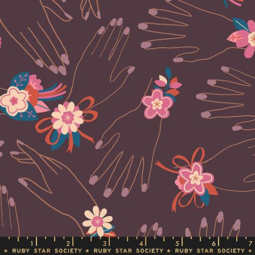 *Preorder* EGGPLANT Corsage, Corsage by Jen Hewett for Ruby Star Society