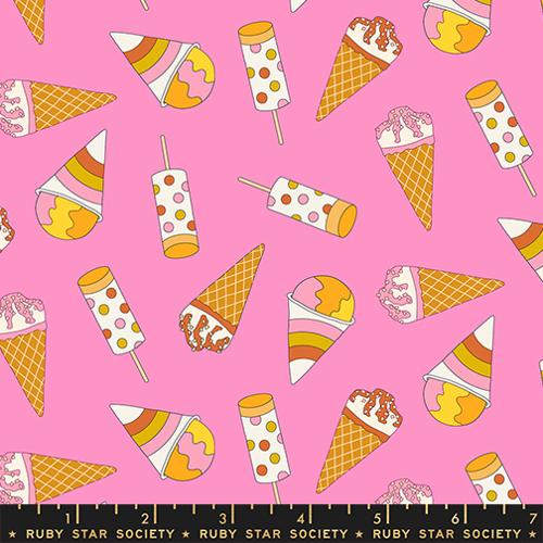 *Preorder* FLAMINGO Treat Toss, Sugar Cone 2 by Kimberly Kight for Ruby Star Society