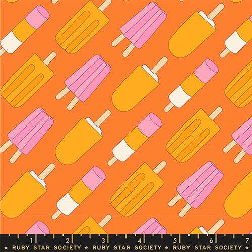 *Preorder* ORANGE Ice Pops, Sugar Cone 2 by Kimberly Kight for Ruby Star Society