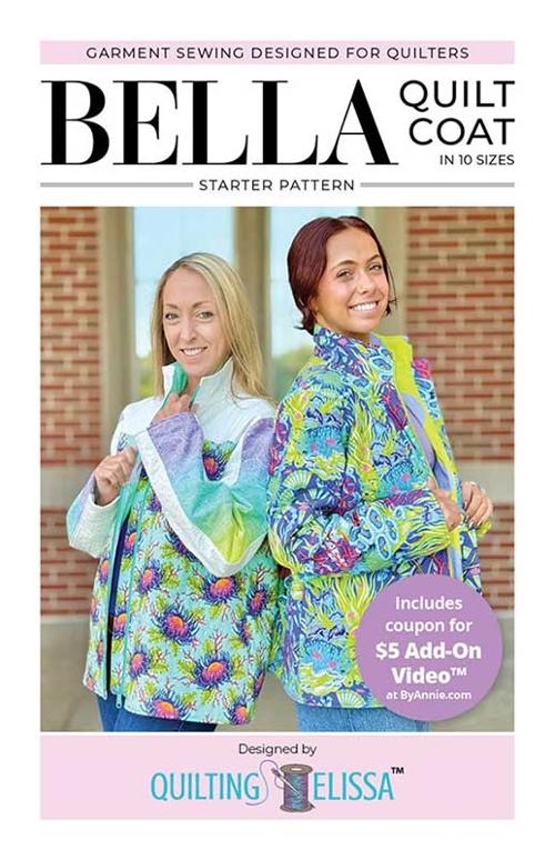 Bella Quilt Coat Pattern by Quilting Elissa