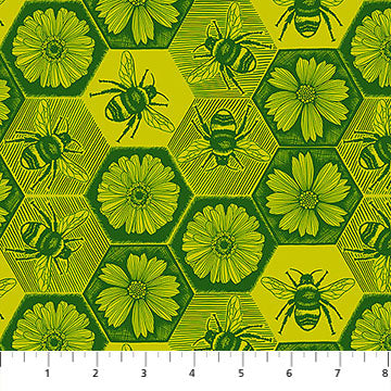 CITRUS Busy, Indelible Ink by Anna Maria for Northcott Fabrics