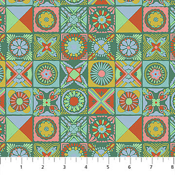 JADE Cottage Kitchen, Rhapsody by Anna Maria for Northcott Fabrics