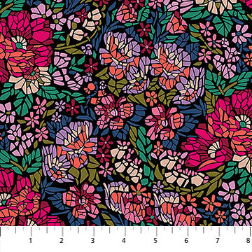 PAINTED Mosaic, Rhapsody by Anna Maria for Northcott Fabrics