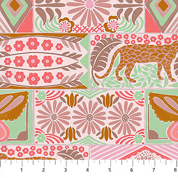 SAND Bricklayer, Rhapsody by Anna Maria for Northcott Fabrics
