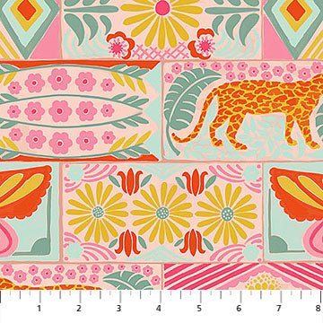 SUNNY Bricklayer, Rhapsody by Anna Maria for Northcott Fabrics