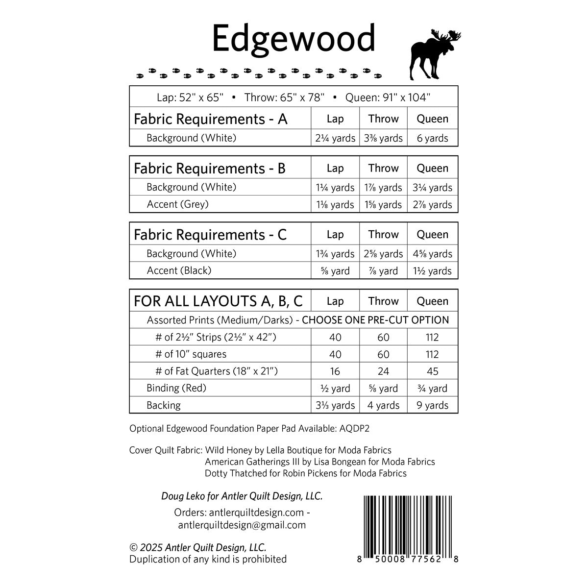 Edgewood Quilt by Doug Leko for Antler Quilt Design