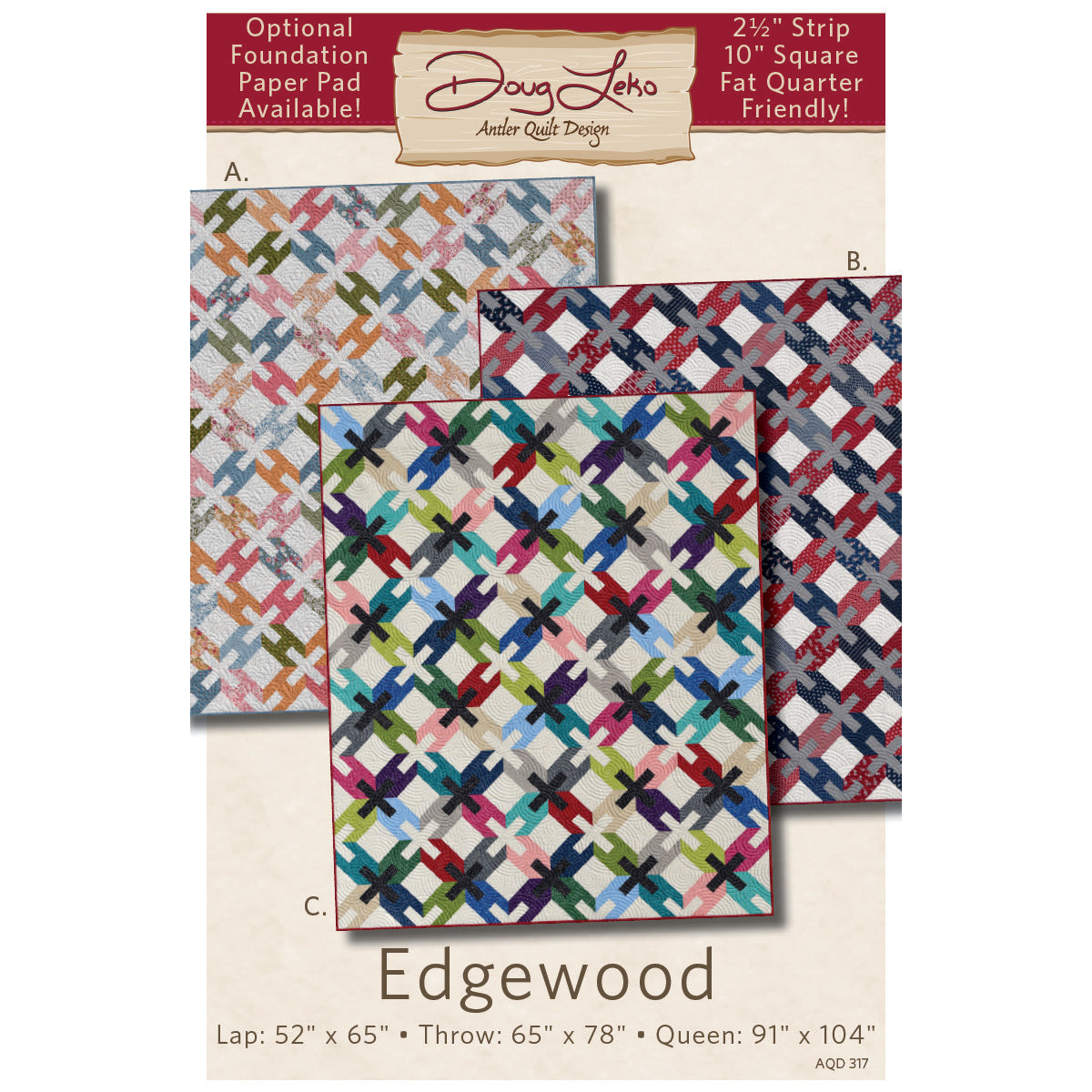 Edgewood Quilt by Doug Leko for Antler Quilt Design