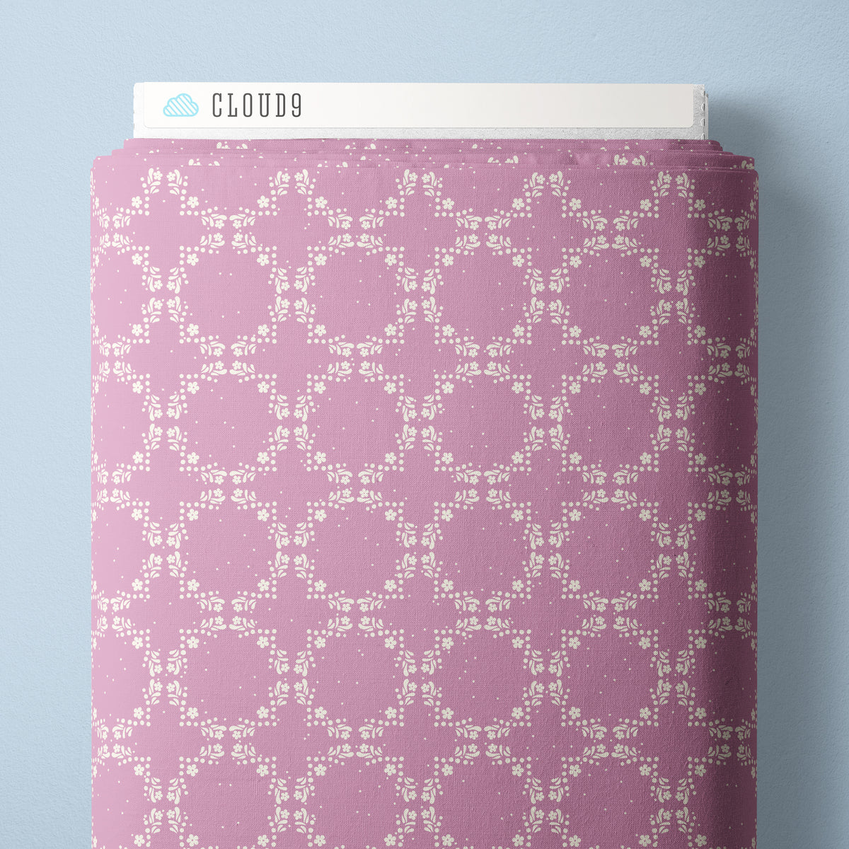 PINK Fairy Rings - Blossom & Dot by Kimberly Morgan for Cloud9 Organic Cotton
