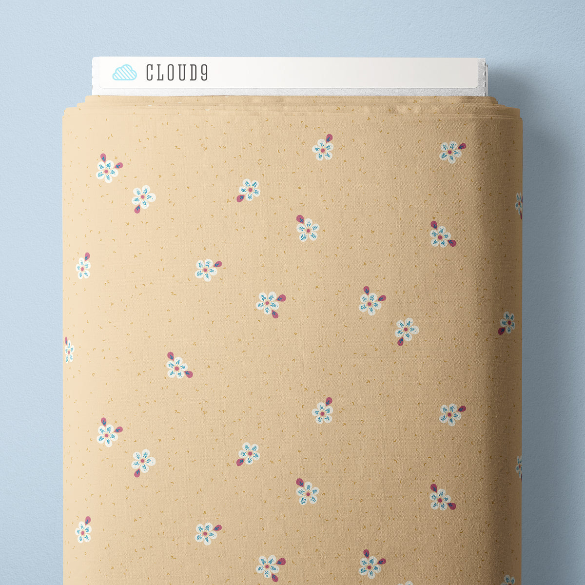 GOLD Scented Breeze - Blossom & Dot by Kimberly Morgan for Cloud9 Organic Cotton